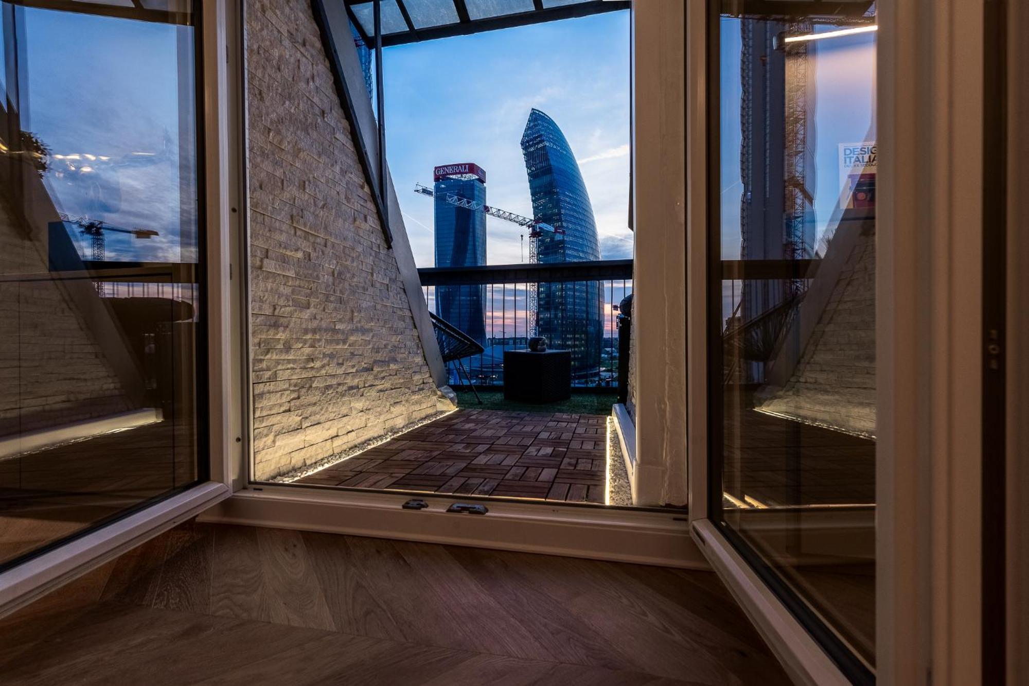 Luxury Skyview Suite - Citylife Apartment - Mico Mediolan Zewnętrze zdjęcie