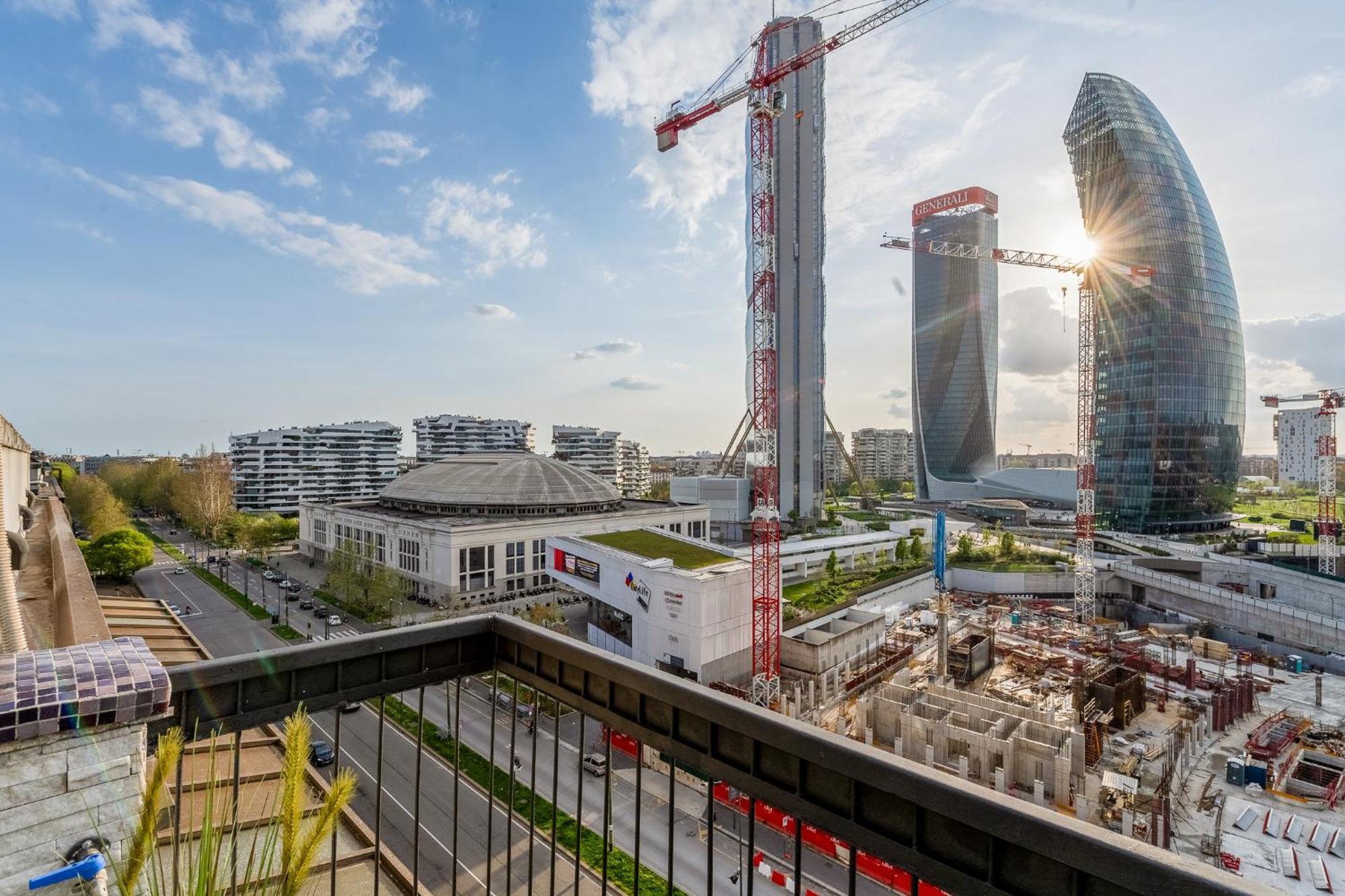 Luxury Skyview Suite - Citylife Apartment - Mico Mediolan Zewnętrze zdjęcie