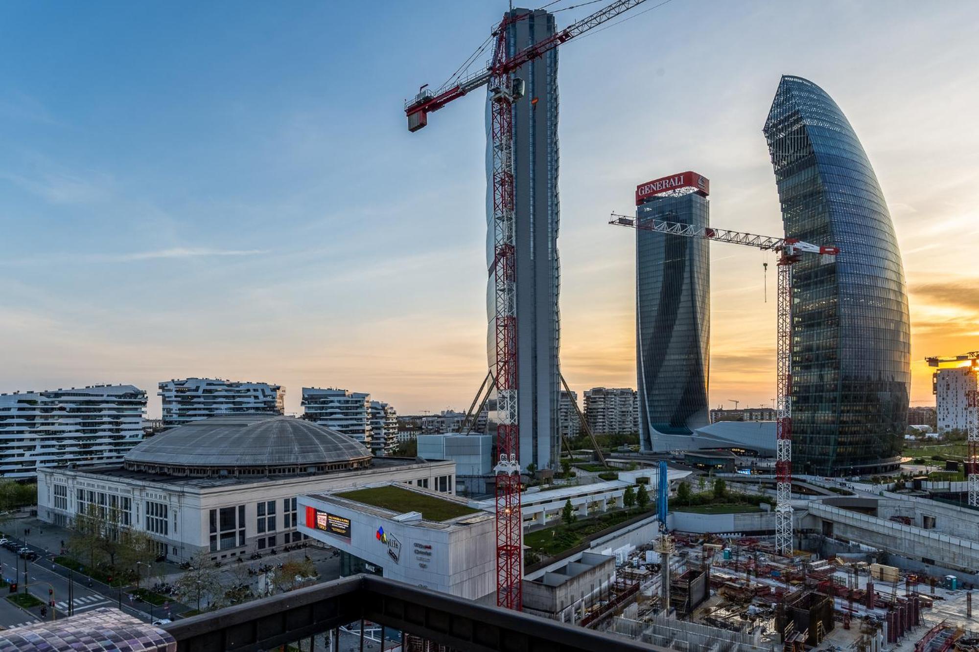 Luxury Skyview Suite - Citylife Apartment - Mico Mediolan Zewnętrze zdjęcie