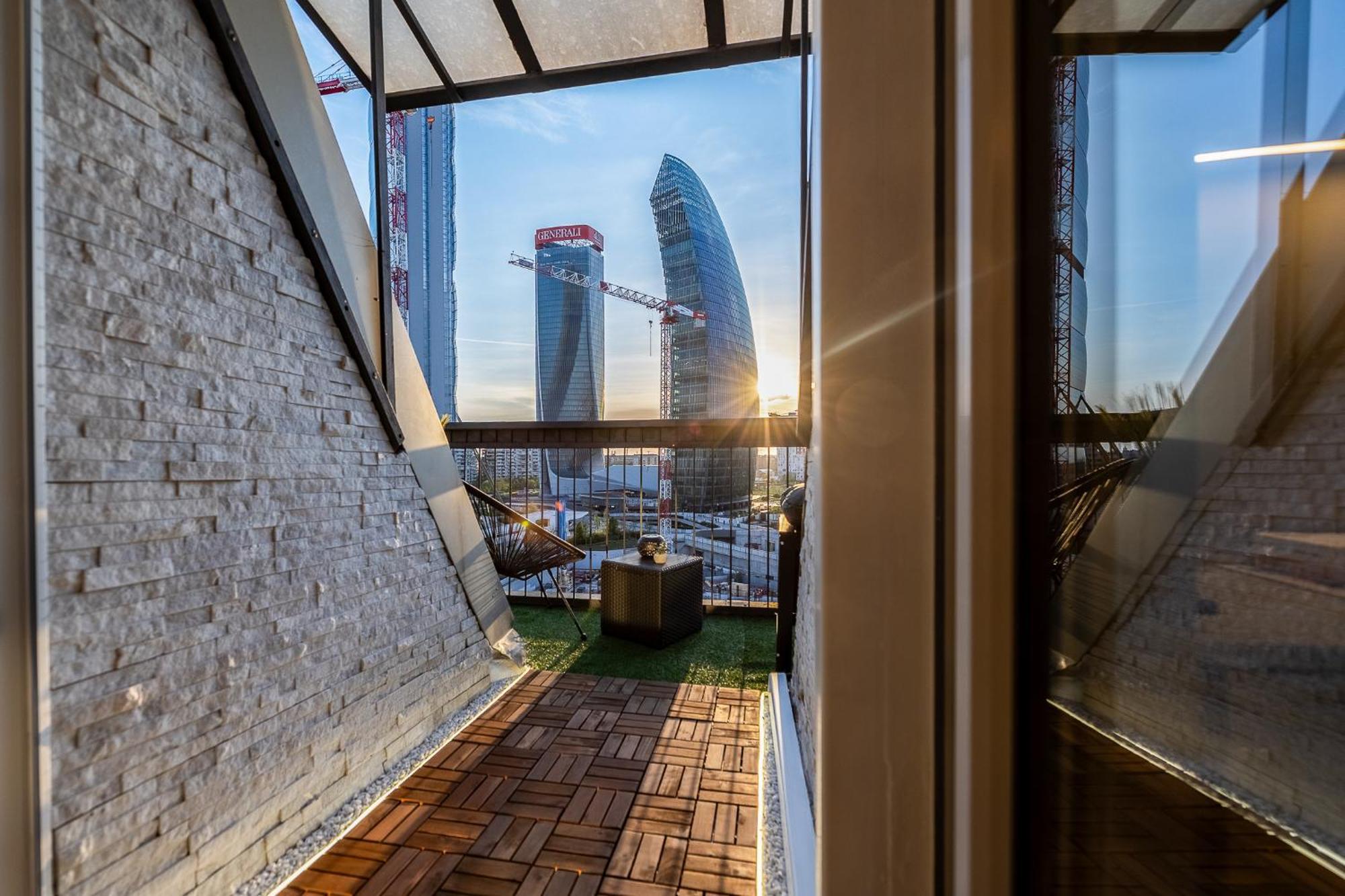 Luxury Skyview Suite - Citylife Apartment - Mico Mediolan Zewnętrze zdjęcie