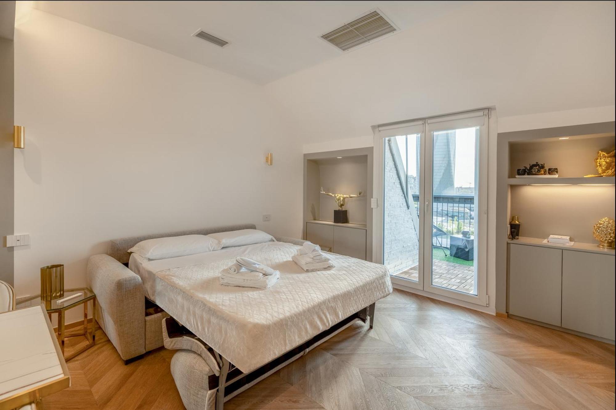 Luxury Skyview Suite - Citylife Apartment - Mico Mediolan Zewnętrze zdjęcie